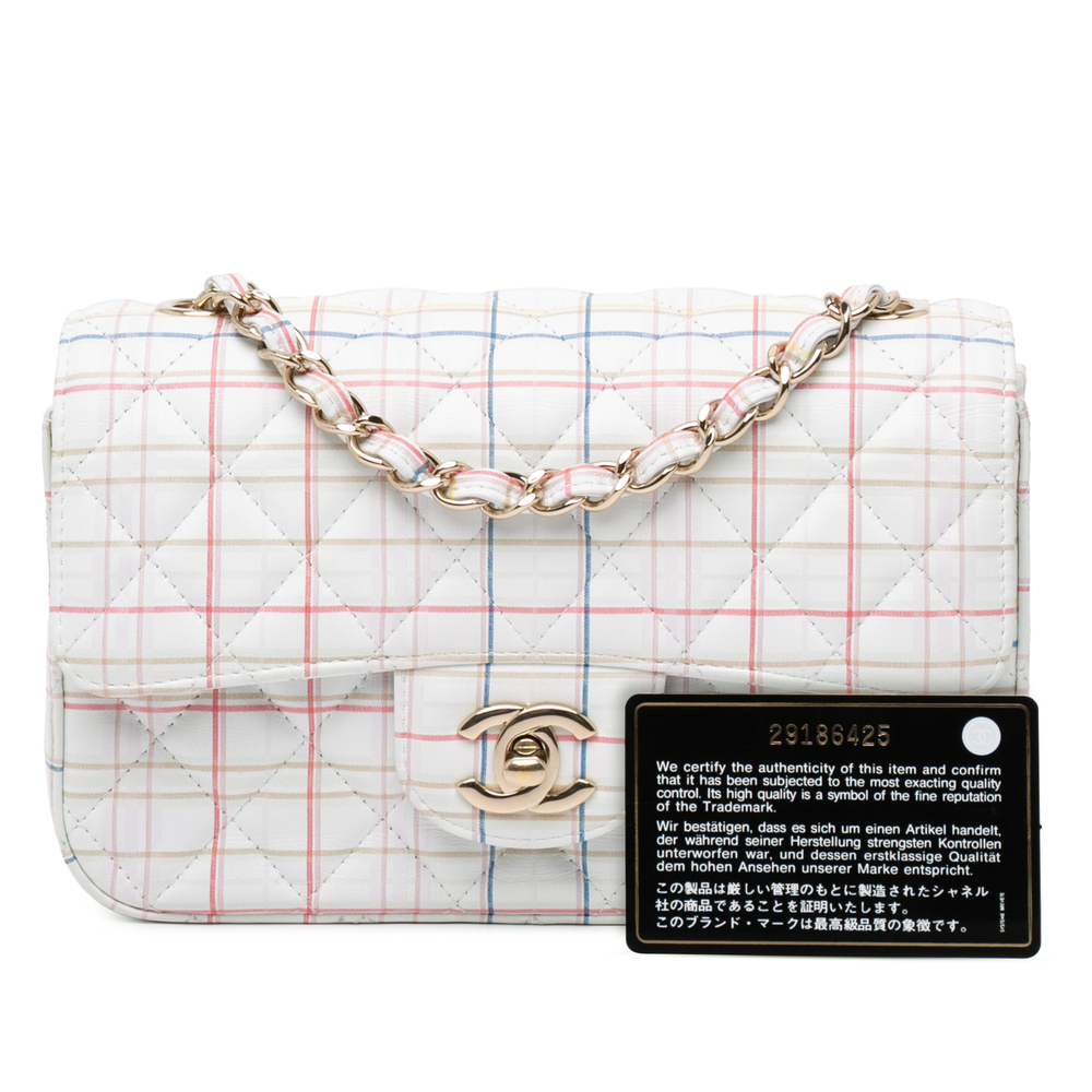 Pre-Loved Chanel Mini Rectangular Classic Printed Calfskin Single Flap - Picture 11 of 11